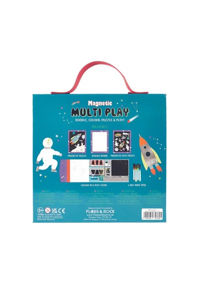 Floss & Rock Mıknatıslı Çoklu Oyun Seti Space 44p6454