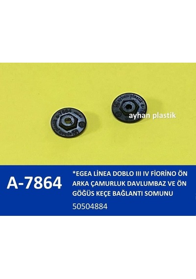 Ayhan A7864 - Ön Arka Çamurluk Davlumbaz Ve Ön Göğüs Keçe Bağlan
