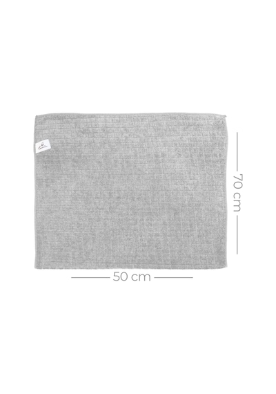 Smartbee Mikrofiber Kareli Araç Kurulama Bezi 50X70 380Gr/M2 -Gri Smartbee Mikrofiber Kareli Araç Kurulama Bezi 50X70 380Gr/M2 -Gri