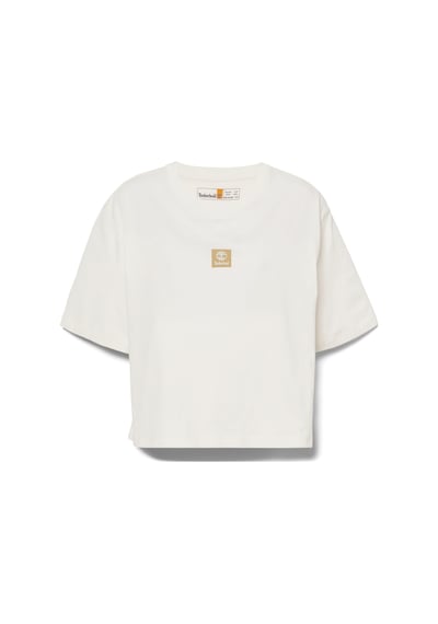 Timberland Short-sleeve Tee Vıntage Whıte Kadın T-shirt Beyaz