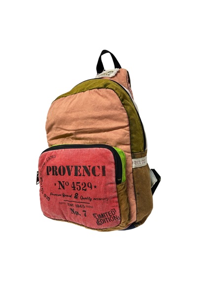 Old Cotton Cargo Kaliteli Laptop Bölmeli Vintage Disayn Sırt Gezi Çantası New Minola 25 Cm X 36 Cm Bordo