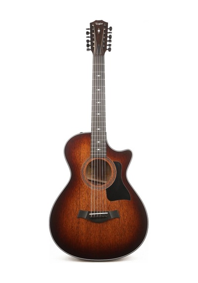 Taylor 362ce V-class 12 Telli Elektro Akustik Gitar Shaded Edgeburst 104051390105