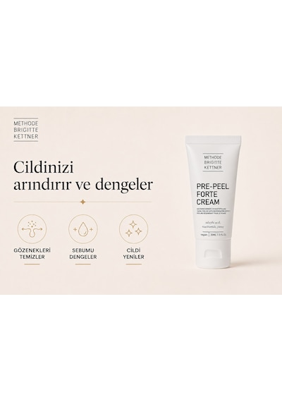 Methode Brigitte Kettner Pre-peel Forte Cream 30 Ml Peeling Öncesi Hazırlayıcı Krem