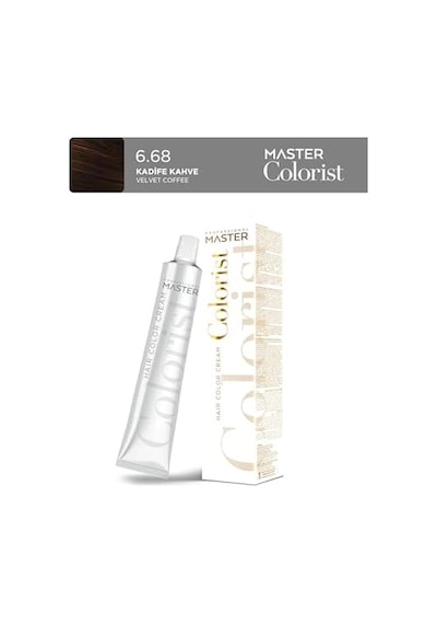 Professional Tüp Saç Boyası Boya 60 Ml 6.68 Kadife Kahve