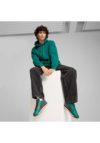 Puma X Squid Game Erkek Yeşil Sweatshirt Düz 627427 Yeşil