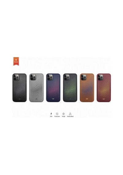Kajsa Apple Uyumlu iPhone 12 Pro Kılıf Kajsa Splendid Serisi Circle Kapak ZORE-216692