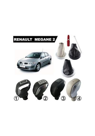 Megane 2 Spor Vites Topuzu Ve Körügü Takim 5 Ileri 500019331