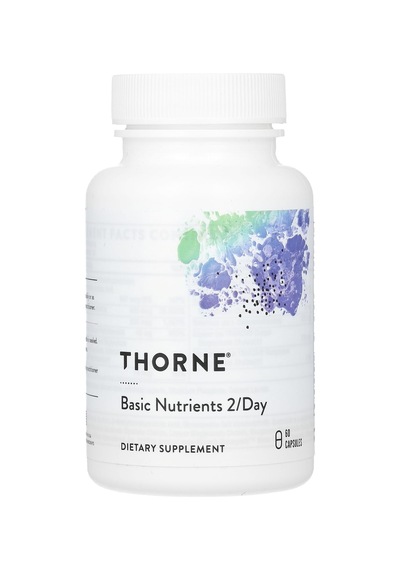 Thorne, Basic Nutrients 2/day, 60 Kapsül