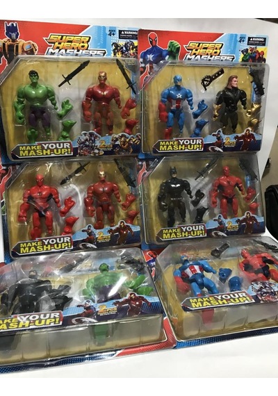 Super Hero Mashers Özel Figür Oyuncak 2'li