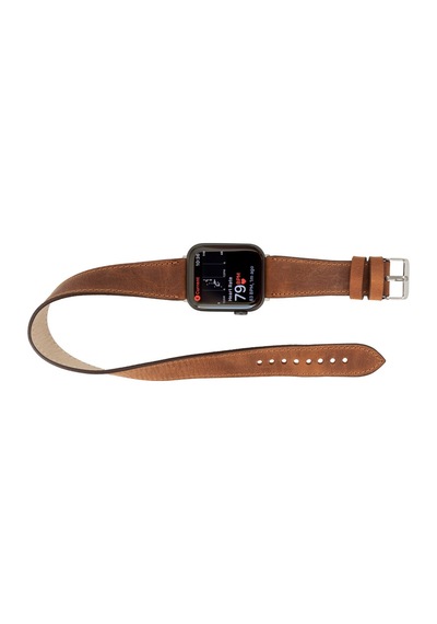 Apple Watch Uyumlu Deri Kordon 42-44-45mm Dt G2 Diğer
