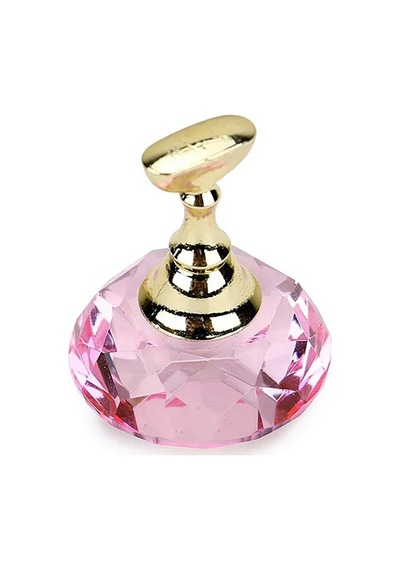 Ellea Nail Nail Art Taş Kristal Standı Pembe