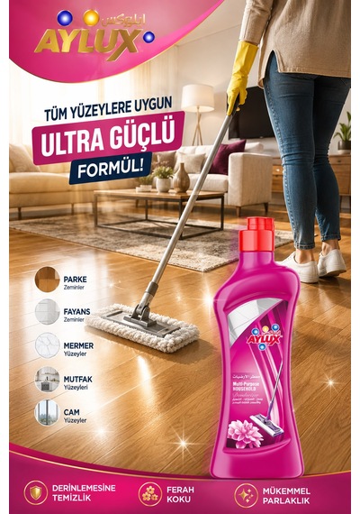 Aylux Çok Amaçlı Ultra Yüzey Temizleyici 4'lü Set