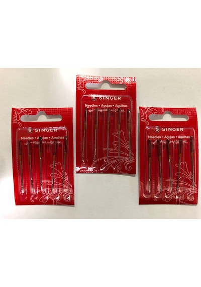 Singer 3 Paket 11 Numara Dikiş Makinesi İğnesi (Nakış)