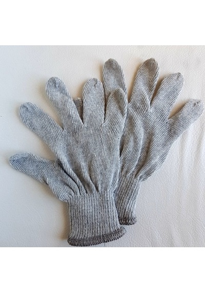 1 Çift. Pamuk Örme Iş Eldiveni. Work Gloves.Safety.