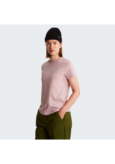 The North Face W Evolution Simple Dome Slm Short Sleeve Kadın T-shirt-32636 Pembe