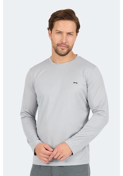 Slazenger Odın I Erkek Gri Tişört Gri