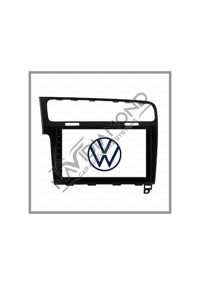 Özer Elektronik Volkswagen Golf 7 Pıano Black 8 Gb Ram 128 Gb Hafıza Androıd Multımedıa Teyp 10 İnç