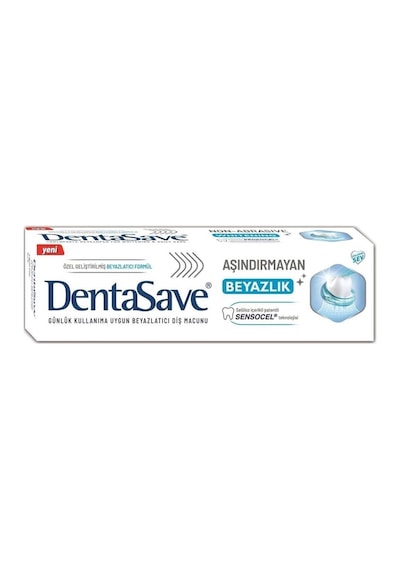 Dentasave Aşındırmayan Beyazlık Diş Macunu 75 Ml