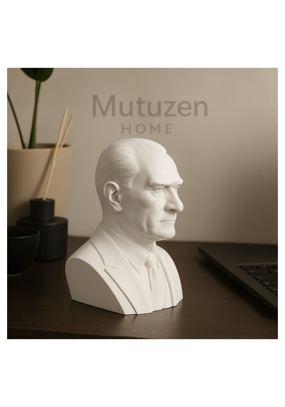 Dekoratif Mustafa Kemal Atatürk Masa Üstü Heykel Figürü 1