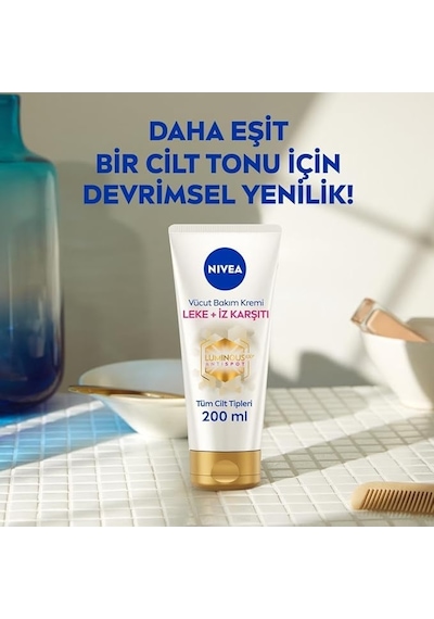 Nıvea Luminous630 Leke Ve İz Karşıtı Nemlendirici Vücut Bakım Kremi 200 Ml