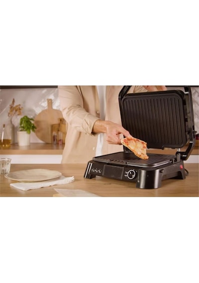 Tefal SuperGrill 3in1 6 Dilim Kapasiteli 2000 Watt Barbekü Izgara ve Tost Makinesi
