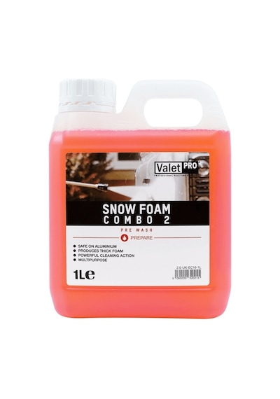 Valet Pro Yoğun Kir Sökücü Köpük - Snow Combo 2 - 1000Ml