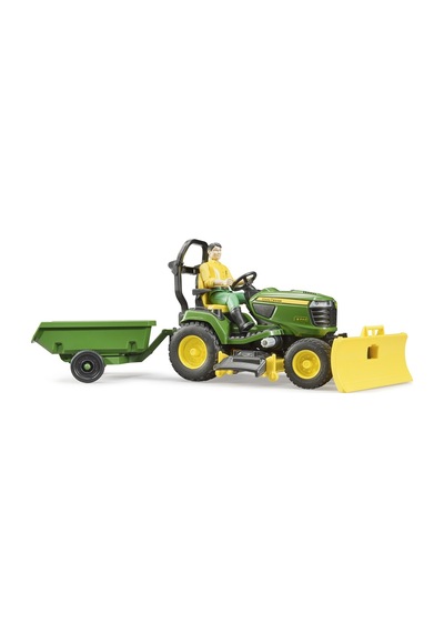 Bruder John Deere Çim Biçme Traktörü Ve Bahçıvan