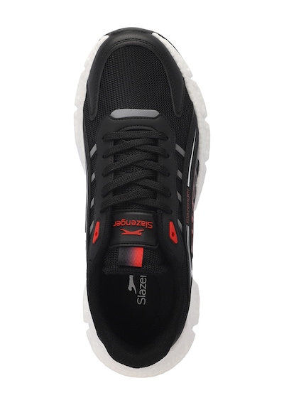 Slazenger ZIPLINE Erkek  Siyah / Kırmızı Koşu & Yürüyüş Spor Ayakkabısı