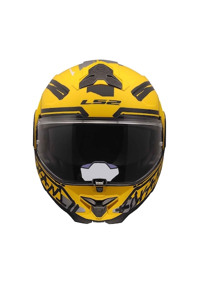 Ls2 Advant 2 Tape Mat Çene Açılır Kask Mat Siyah