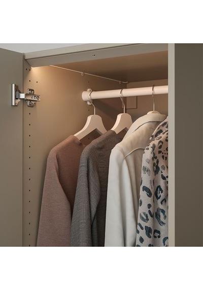 Ikea Översıdan Led'li Sensörlü Dolap Aydınlatması, Gri-beyaz, 46 Cm