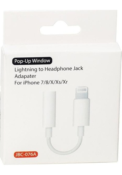 Powermaster Apple iPhone Uyumlu  Lightning To Kulaklık Jack Çevirici Kablo Jbc-076a