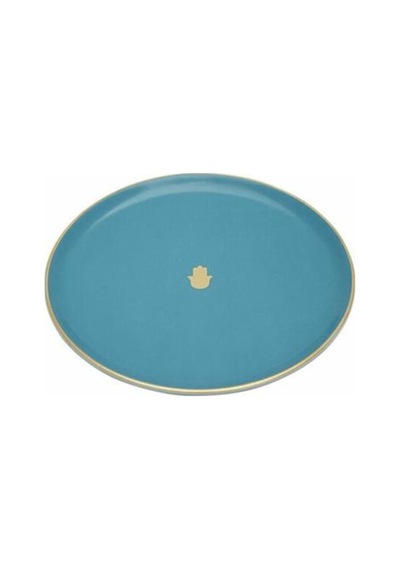 Porland Glamorous Turkuaz Düz Tabak 20cm 04ap021560