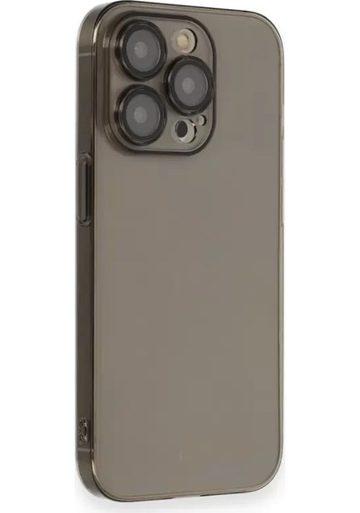 Newface Apple Uyumlu iPad iPhone 13 Pro Kılıf Armada Lensli Kapak - Siyah Gri