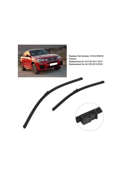 6f12 F13 2010 2016 Silecek Süpürgesi Ön Takım 61612209047 Oem No:61612209047