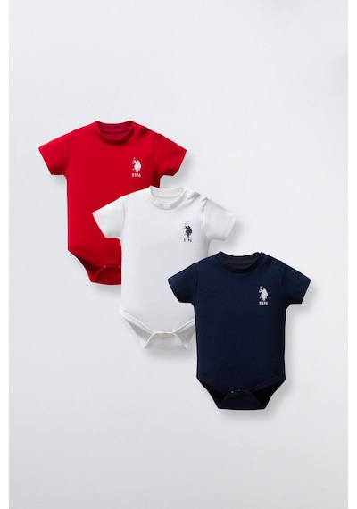 U.S. Polo Assn. U.s. Polo Assn Erkek Bebek Kahverengi Body Zıbın Kahverengi