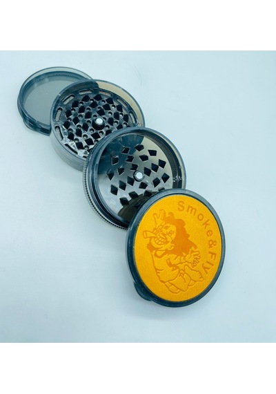 Tobaccoturk724 Bobmarley Plastik 4 Parça TütünÖğütücü Parçalayıcı Grinder 60 MM