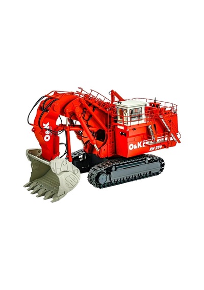 1/50 O&k Rh200 Kazıcı Kepçeli Shovel Ekskavatör - Dev Maden Eskavatörü