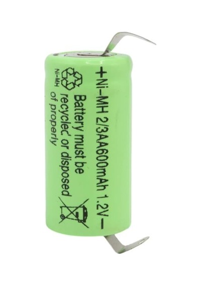 Powermaster Pm-17934 1.2 Volt 600mah Nı-mh 2/3aa Şarj Edilebilir Puntalı 14280 Lityum Pil