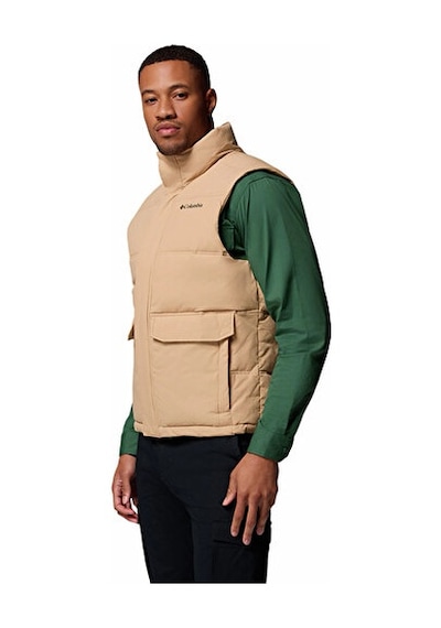 Columbia Landroamer Puffer Vest Erkek Outdoor Yeleği 2134281262 Kahverengi Kahverengi
