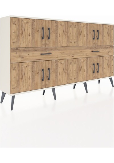Arges Konsol 4 Raflı 2 Çekmeceli 8 Kapaklı 176x30x99 Aytaşı-çam Aytaşı-çam Arges Konsol 4 Raflı 2 Çekmeceli 8 Kapaklı 176x30x99 Aytaşı-çam Aytaşı-çam