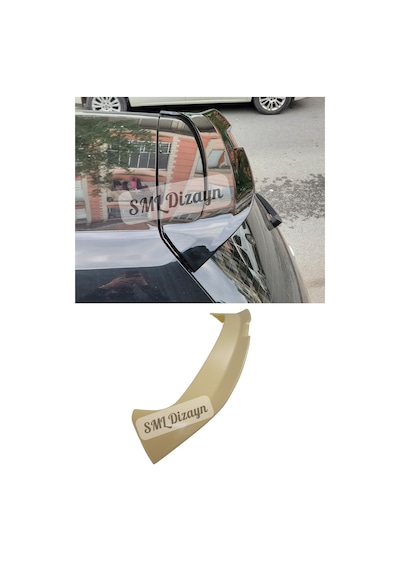 Volkswagen Golf 7 R Line Spoiler Boyasız Golf 7 Gti Spoyler-kanat