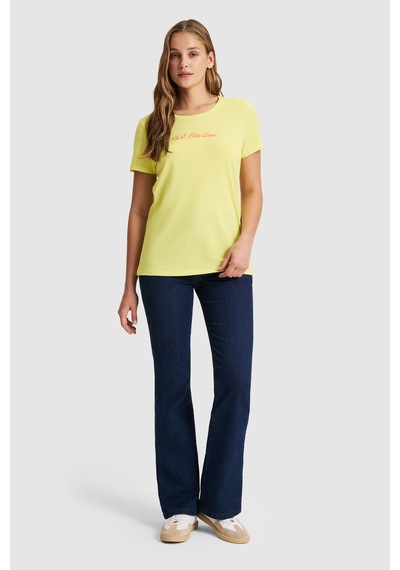 U.s. Polo Assn. Kadın Fıstık Tişört Basic 50323450-vr087