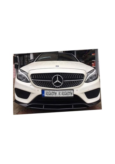 Mercedes W205 C180 Ön Ek 2 Parça Plastik Boyasız