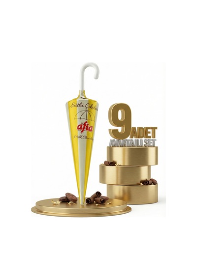 Afia Şemsiye Çikolata 9x25 Gr