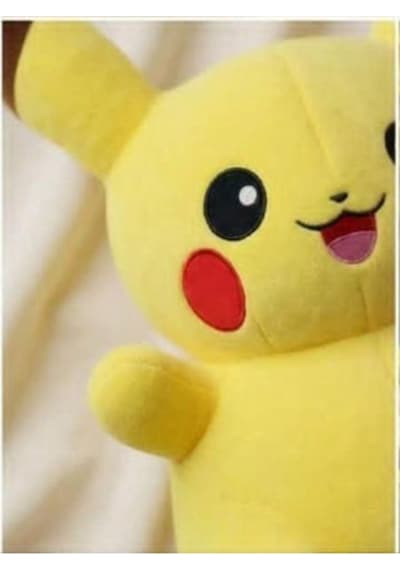 Pòkemon Pikachu Peluş Sevimli Oyuncak Büyük Boy 35 Cm Sarı