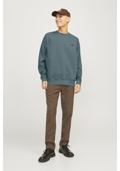 Jack & Jones Erkek Mavi Sweat 12261386 Mavi