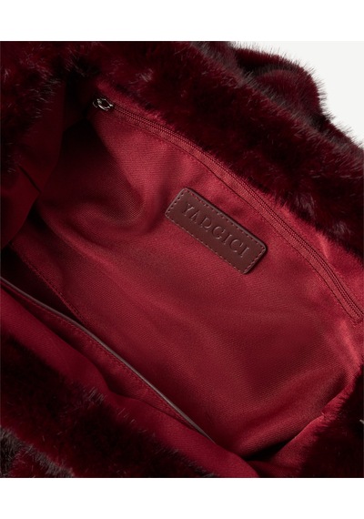 Yargıcı Kürklü Portföy Çanta 26kkcn3062x 016 Bordo