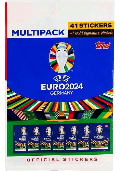 Almanya Euro 2024 Avrupa Şampiyonası Match Attax - Resmi Futbolcu Multipack Stickers