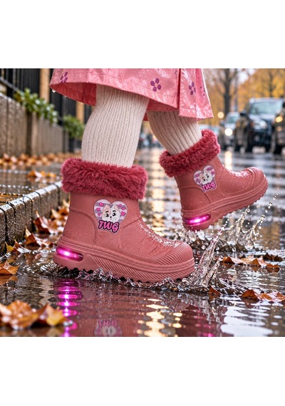 Look Life Su Geçirmez Çocuk Yağmur Botu 525 Çok Renkli