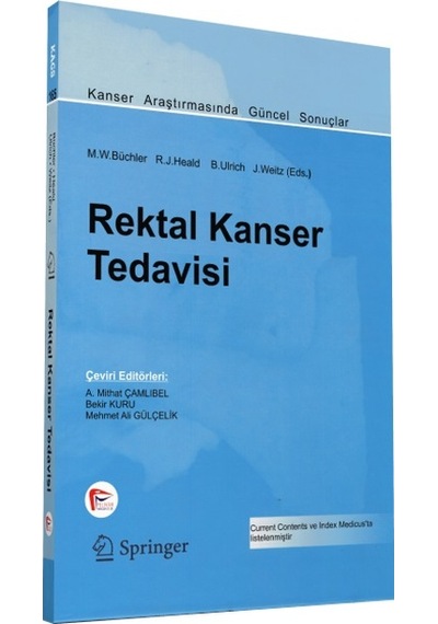 Rektal Kanser Tedavisi Ciltli/A.Mithat Çamlıbel.Bekir Kuru.M.Ali